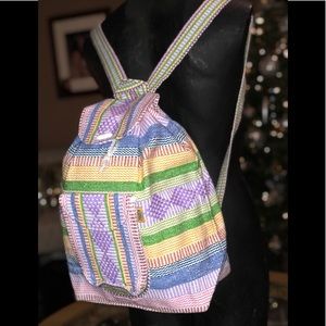 New Large Mexican chic bohemian backpack